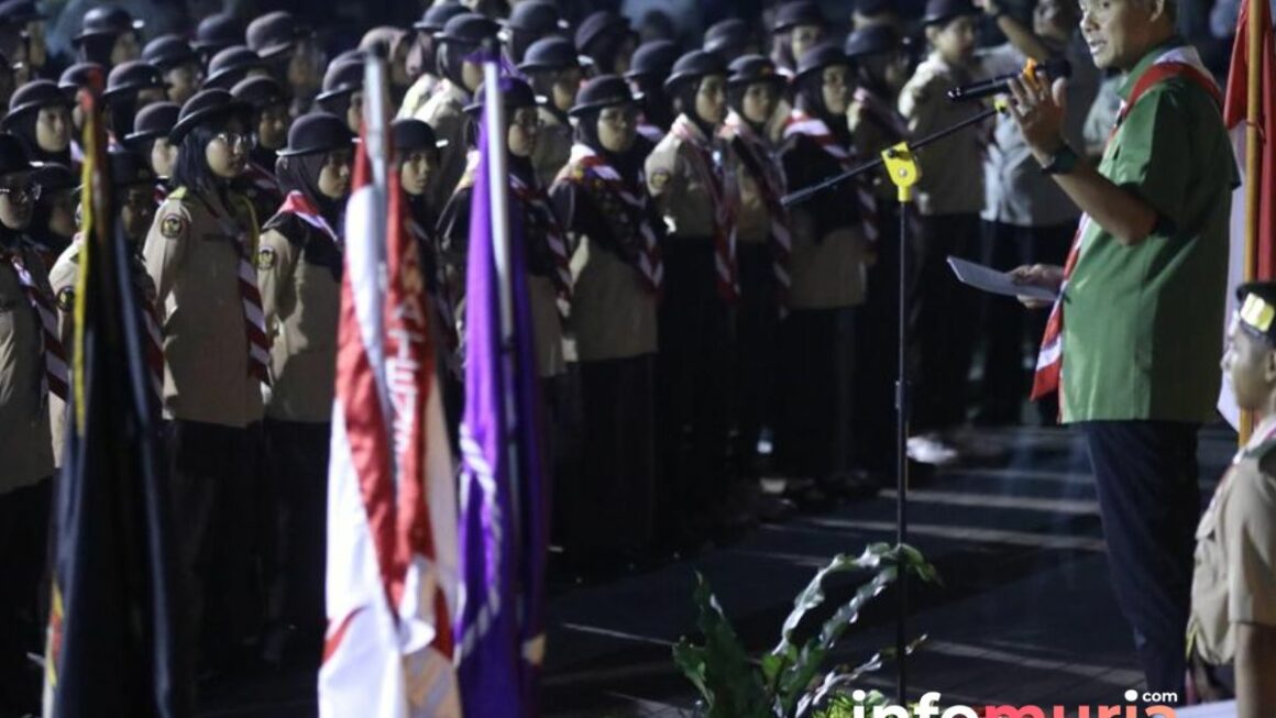 218 Anggota Pramuka Jateng Dilepas untuk Mengikuti Jambore Dunia ke-25 di Korea Selatan