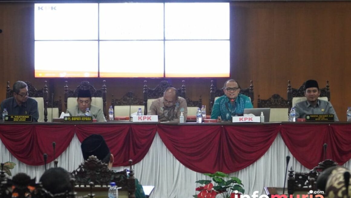 KPK Memberi Pembinaan Kepada Eksekutif dan Legislatif Jepara dalam Program Pencegahan Korupsi