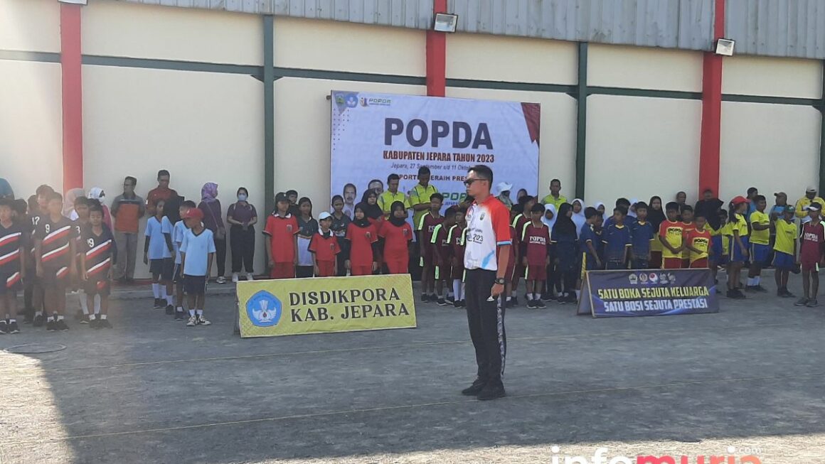 Jepara Gelar POPDA 2023, 7.154 Atlet Berkompetisi dalam 19 Cabang Olahraga