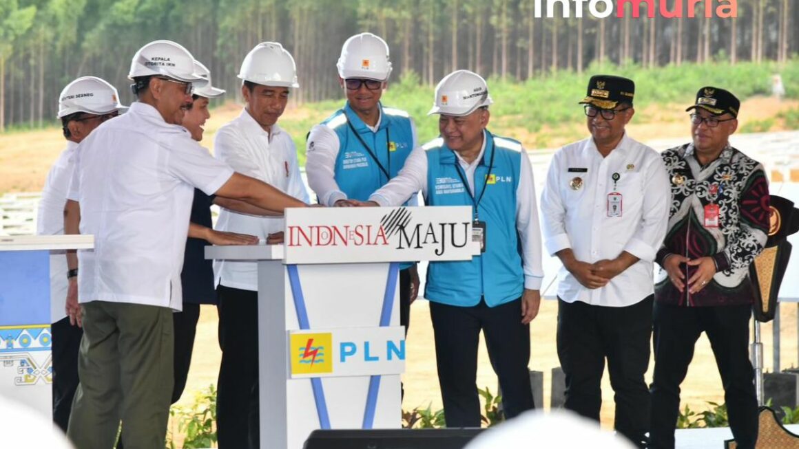 Hadirkan 100% Energi Bersih di IKN, Presiden Groundbreaking PLTS PLN 50 MegaWatt