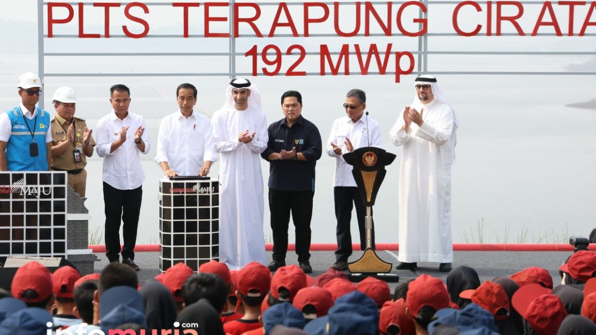 Membanggakan, Presiden Resmikan PLTS Terbesar di Asia Tenggara, Kapasitas 192 MWp