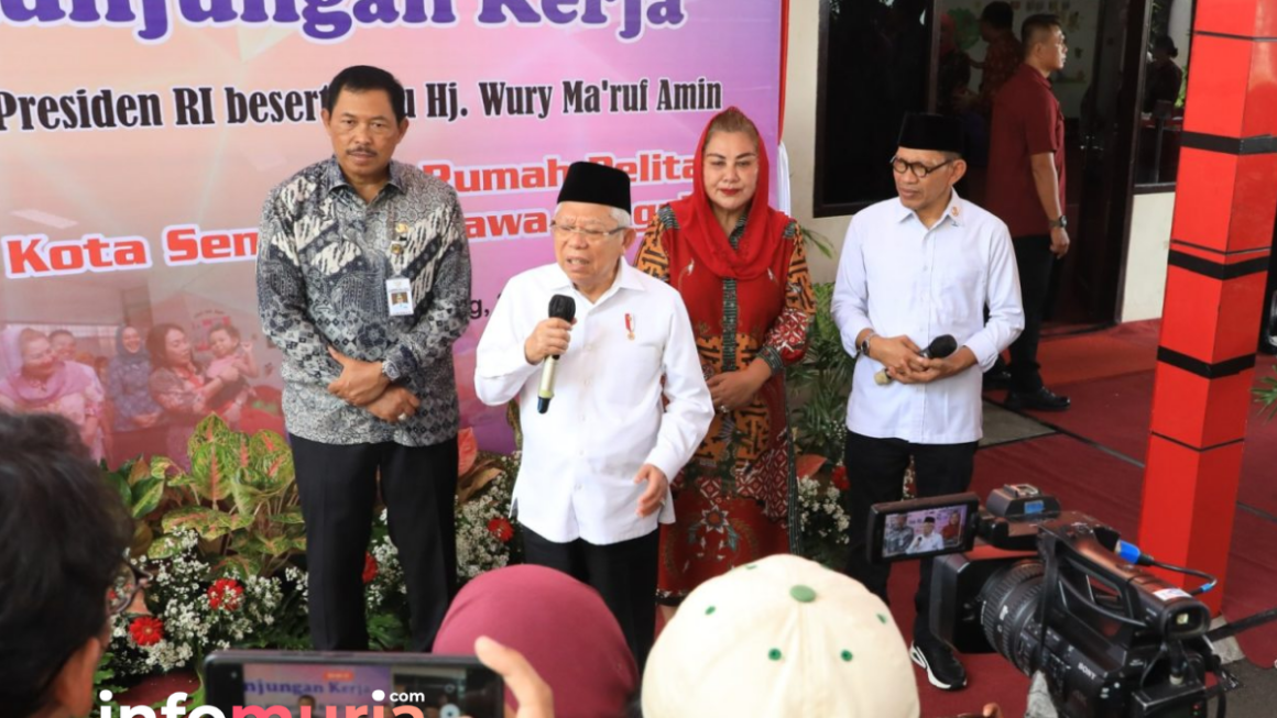Wapres Apresiasi Penanganan Stunting di Semarang, Rumah Pelita Sebagai Tauladan