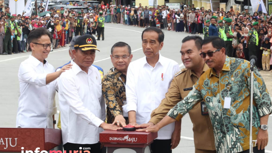 Jokowi Peresmikan 3 Ruas Jalan dengan Anggaran 14,6 Triliun