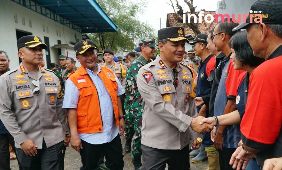 Kapolda Jateng dan Pangdam IV Diponegoro, Evaluasi Dampak Banjir di 42 Kecamatan Jawa Tengah